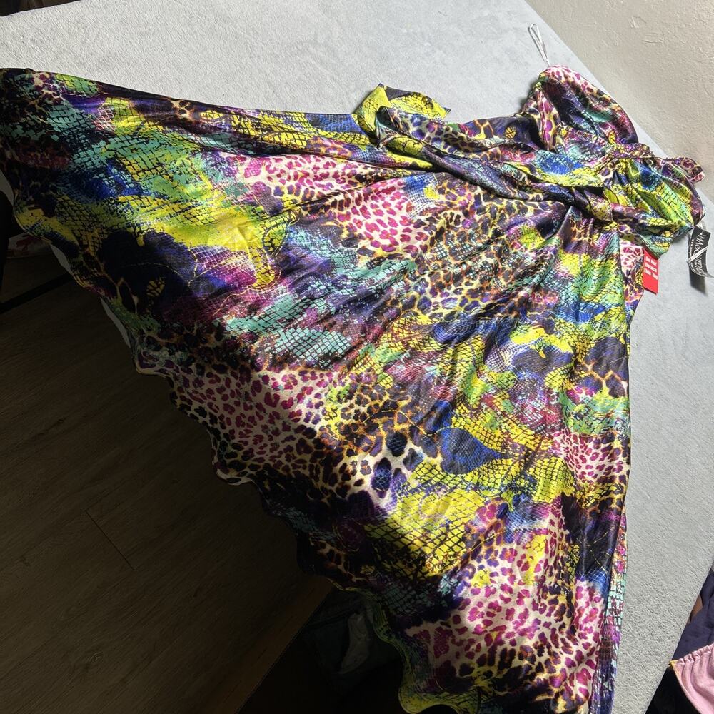 Masquerade Off The Shoulder Dress Womens 13 / 14 Embellished Whimsy Snake Scales